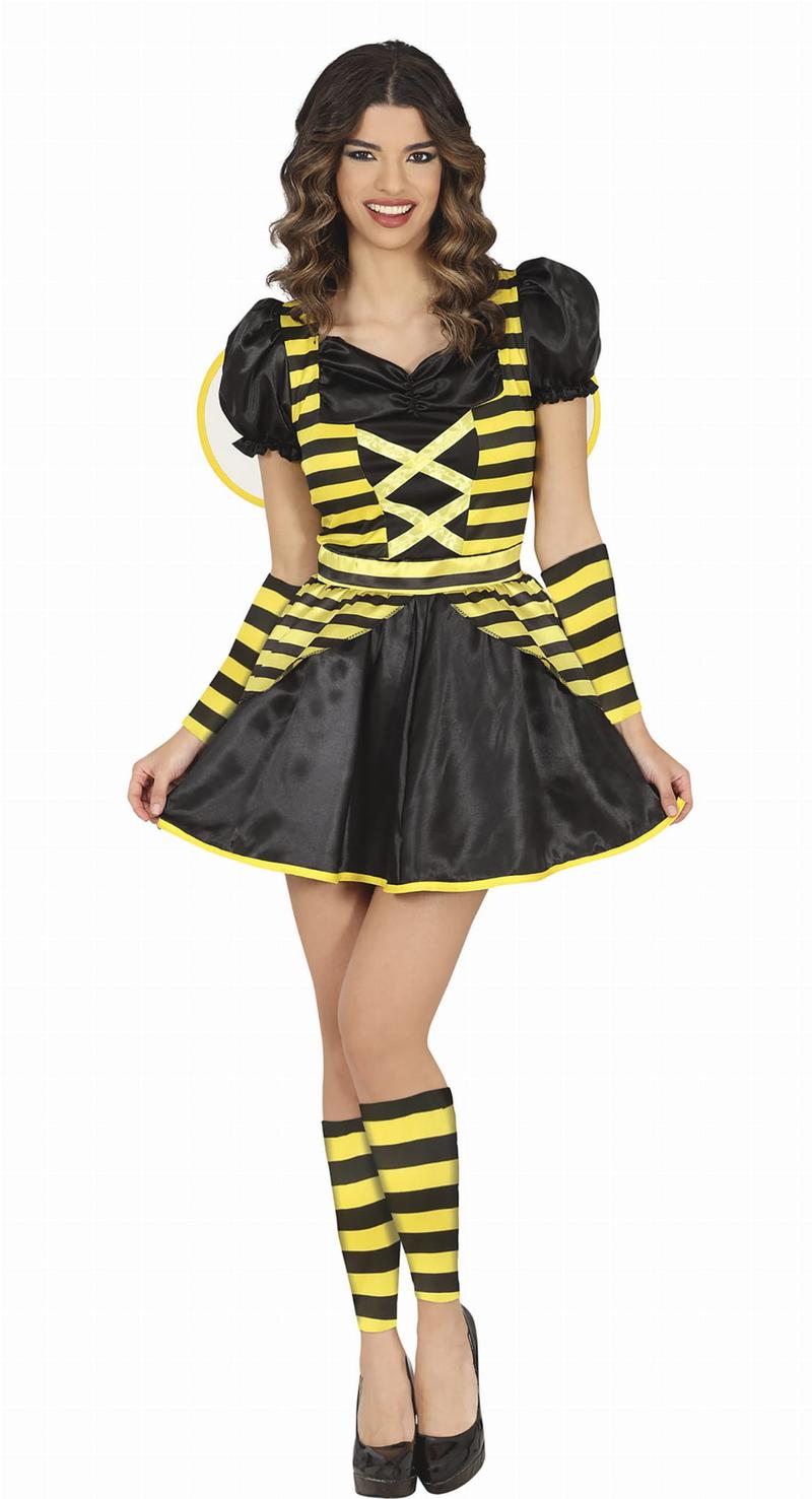 Makijaż i fryzura do kostiumu pszczółki