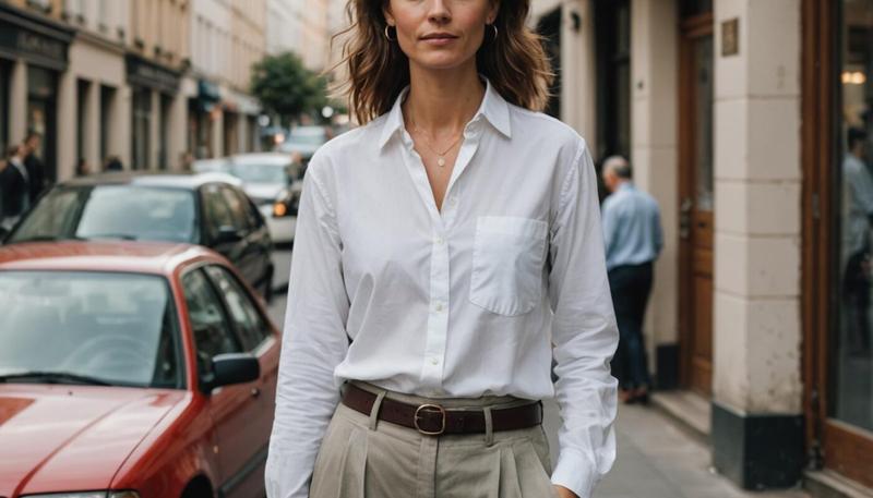 Jaka bluzka do pudrowej spódnicy