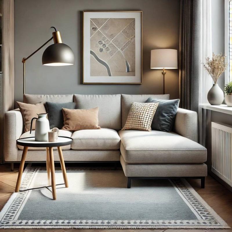 Aranżacja salonu z narożnikiem