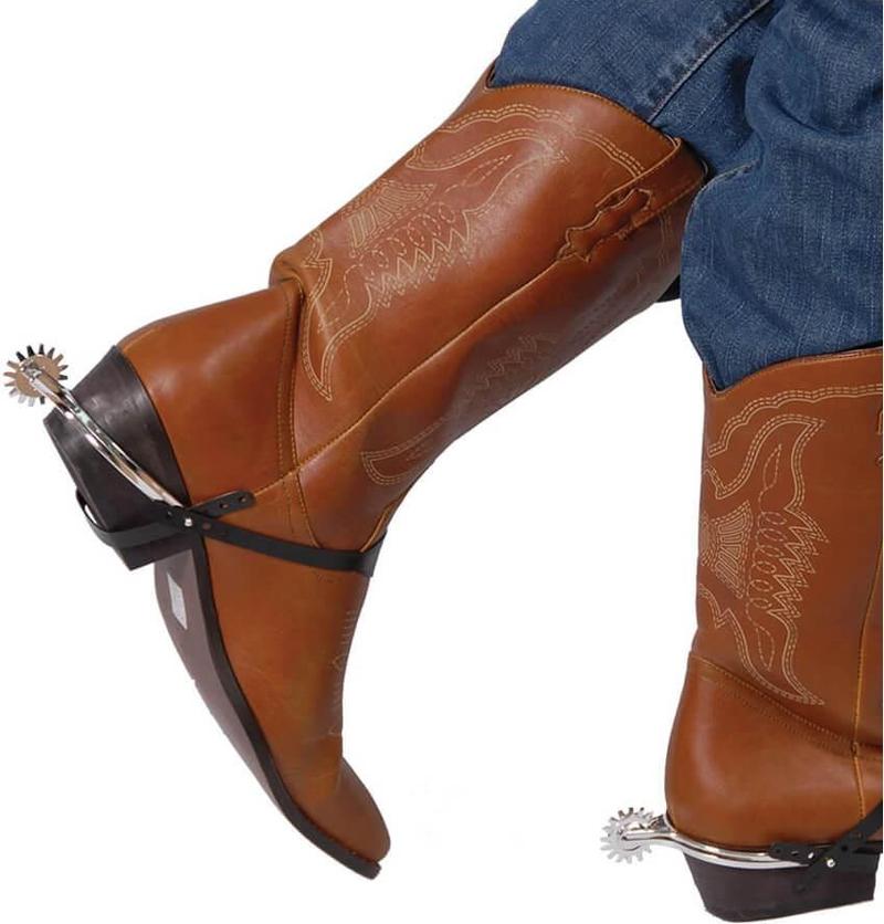 Buty na ostrogi piętowe