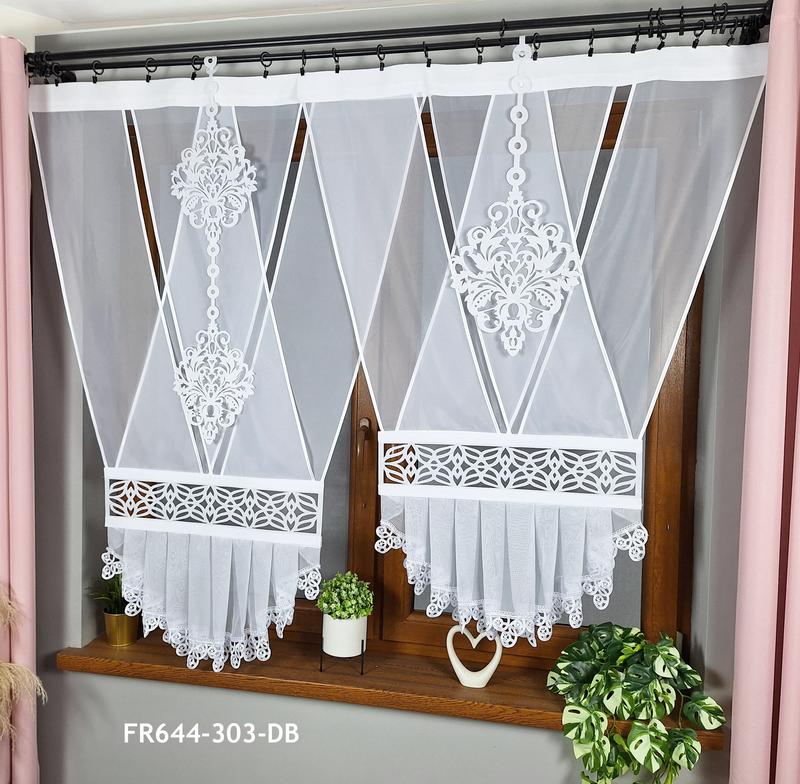 Dobór tkanin do firan