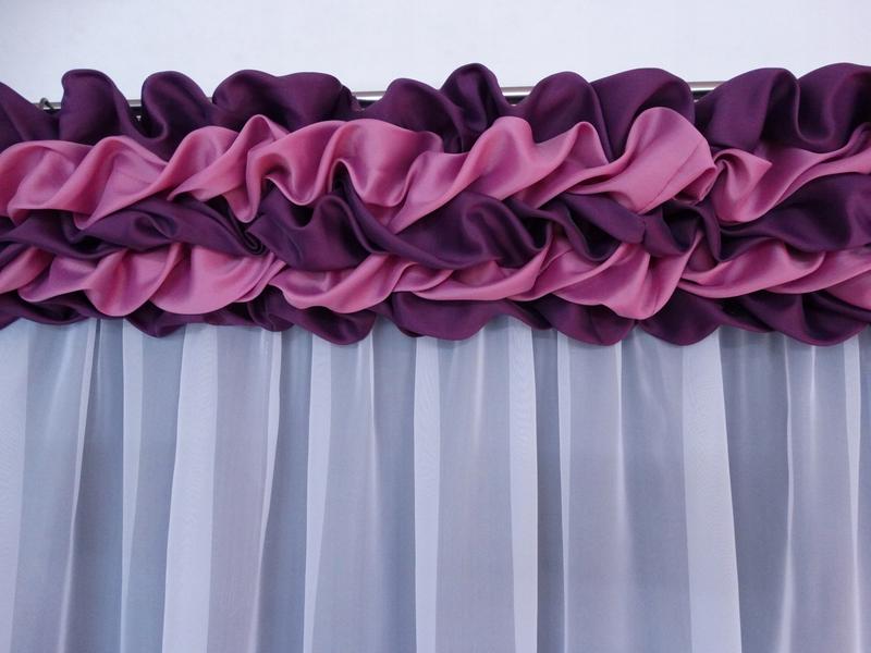 Jak uszyć lambrekin warkocz