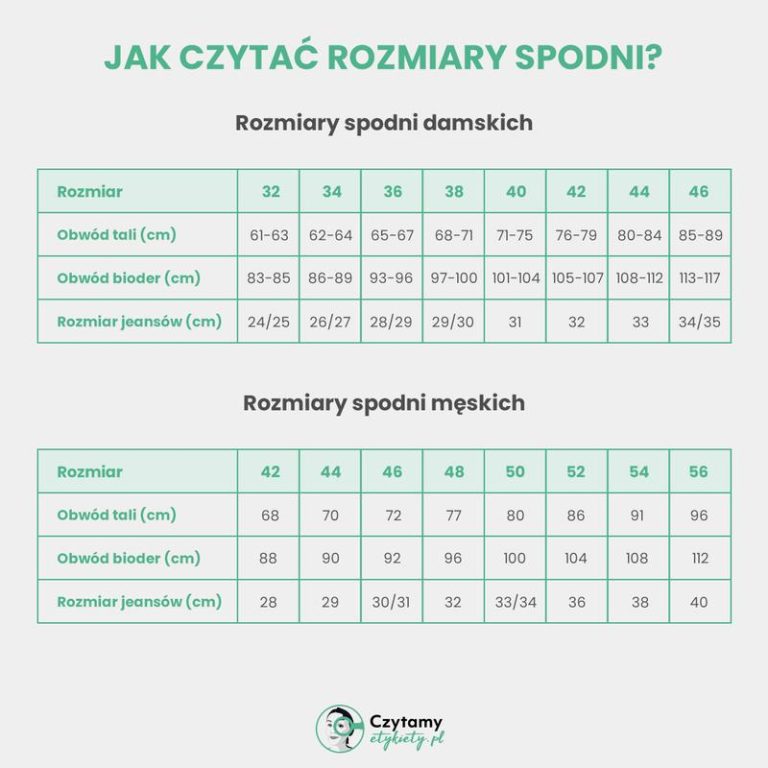 Jak odpowiednio dobrać rozmiar spodni 34? Sprawdź, co to oznacza!