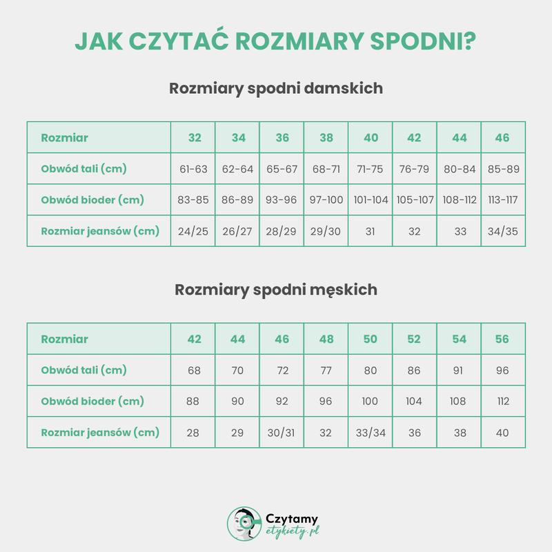 Jak odpowiednio dobrać rozmiar spodni 34? Sprawdź, co to oznacza!