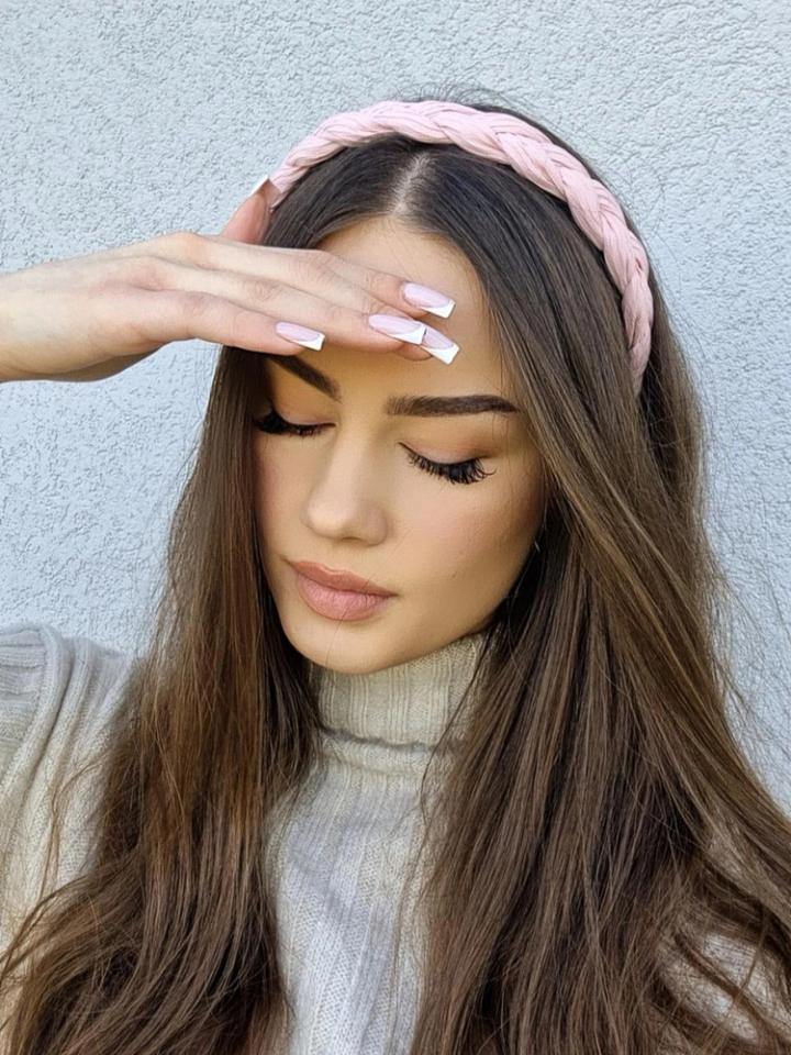 Materiały do szycia opaski