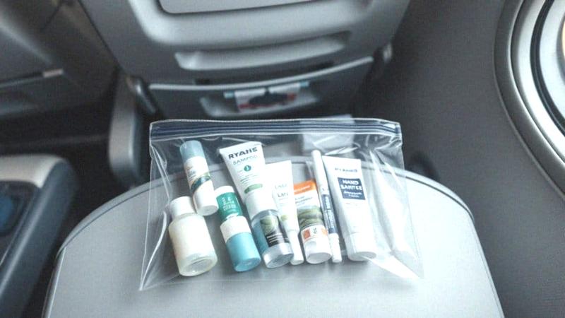 Podróże z kosmetykami