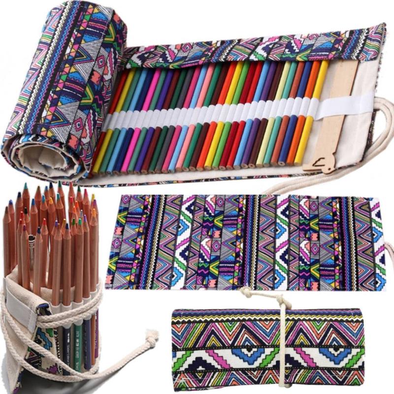 Stylowe piórniki z materiałów