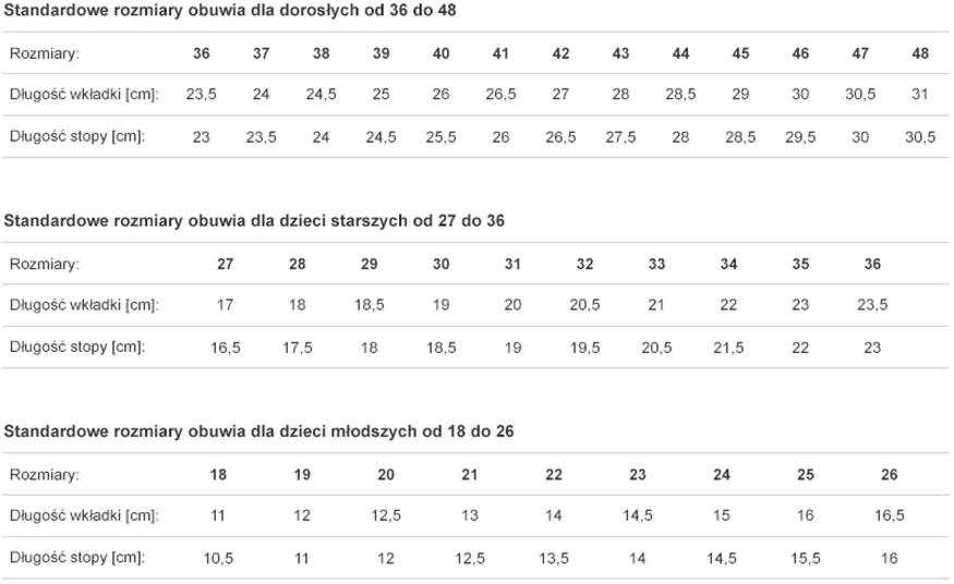 US 5.5 w obuwiu