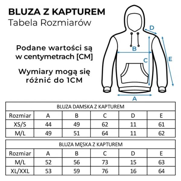 Rozmiary damskie i męskie
