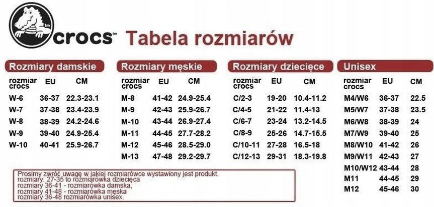 Jak idealnie dobrać rozmiar crocs dla swojej stopy?