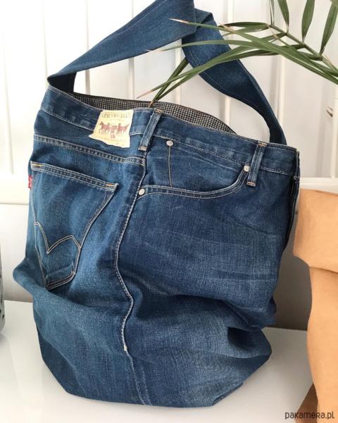 Handmade torby jeansowe