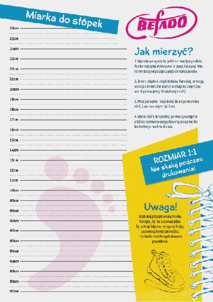 Jak dobrać rozmiar buta